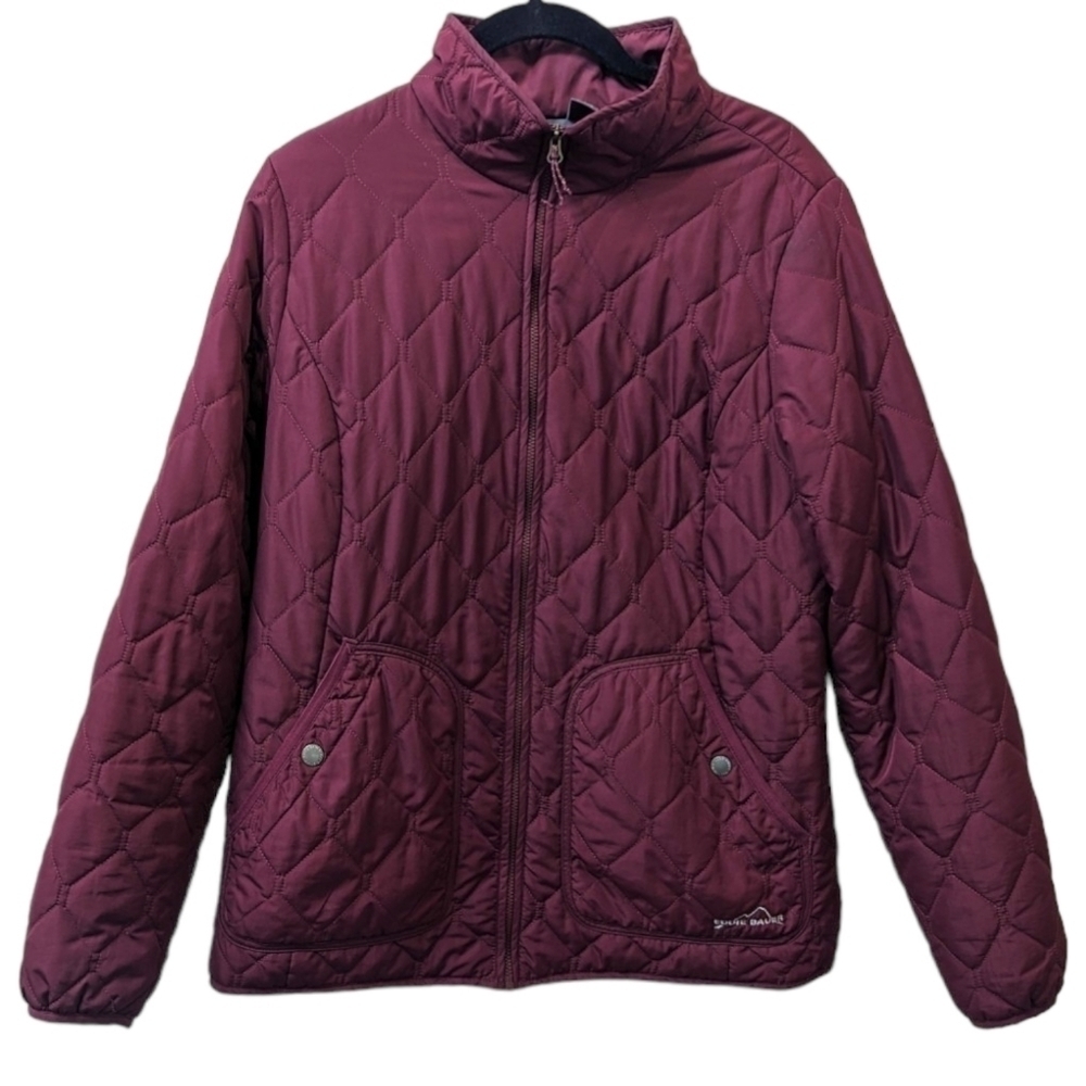 Eddie Bauer Quilted Lightweight Four Seasons Water Repellent Puffer Jacket (M)